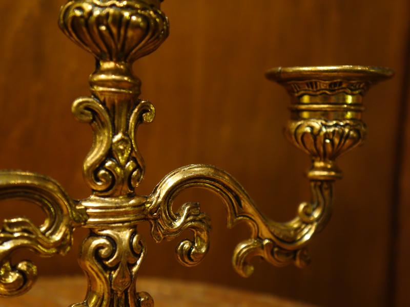 クラシック燭台3灯立て LCM 7719(7)