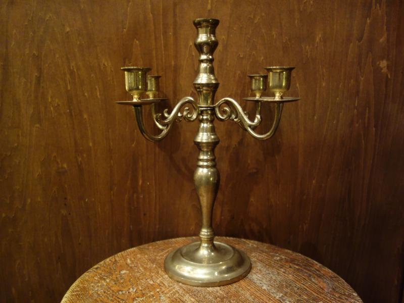 Italian brass candle holder 5