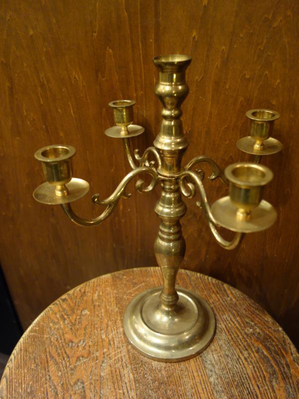 真鍮製燭台5灯立て　LCM 7722（2）