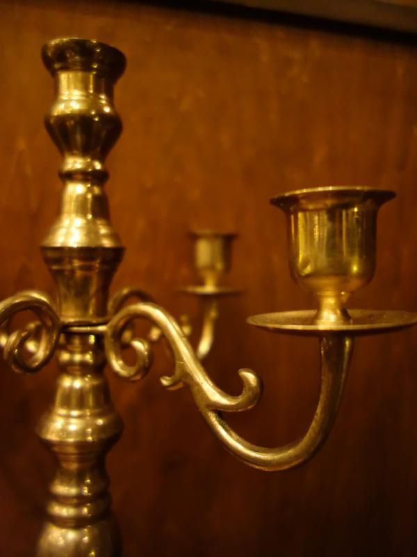 真鍮製燭台5灯立て　LCM 7722（5）