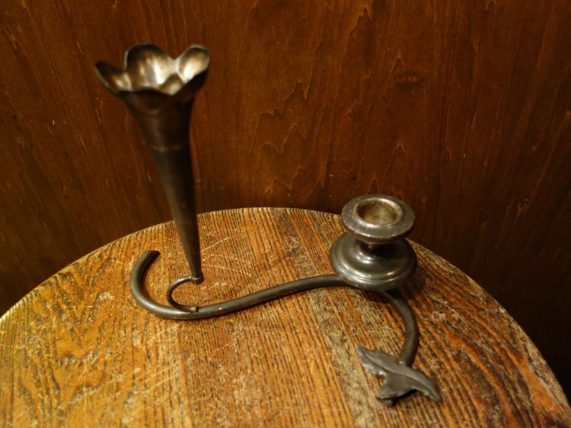 シルバー燭台2灯立て　LCM 7723（2）