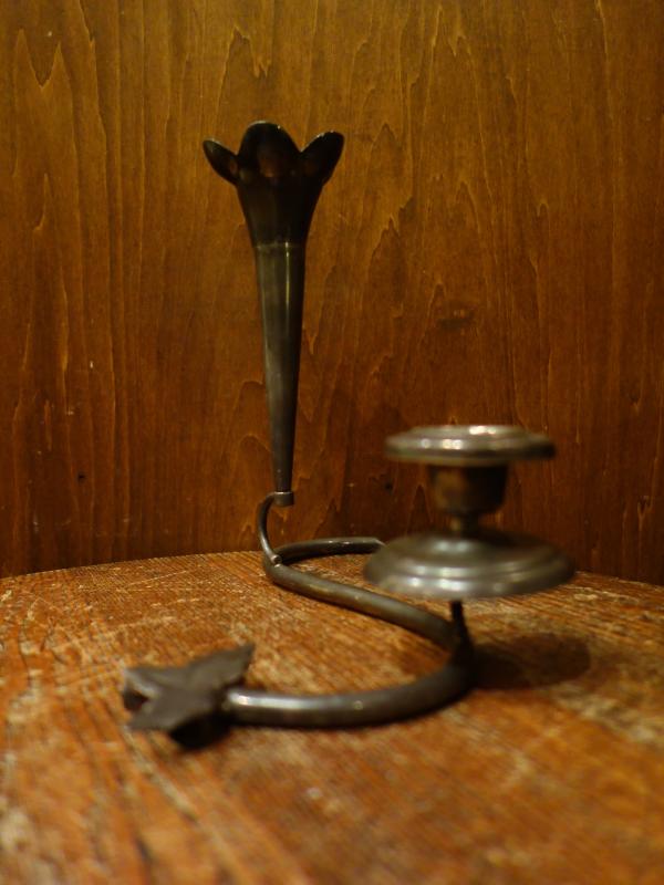 シルバー燭台2灯立て　LCM 7723（3）