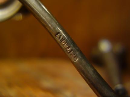 シルバー燭台2灯立て　LCM 7723（C2）