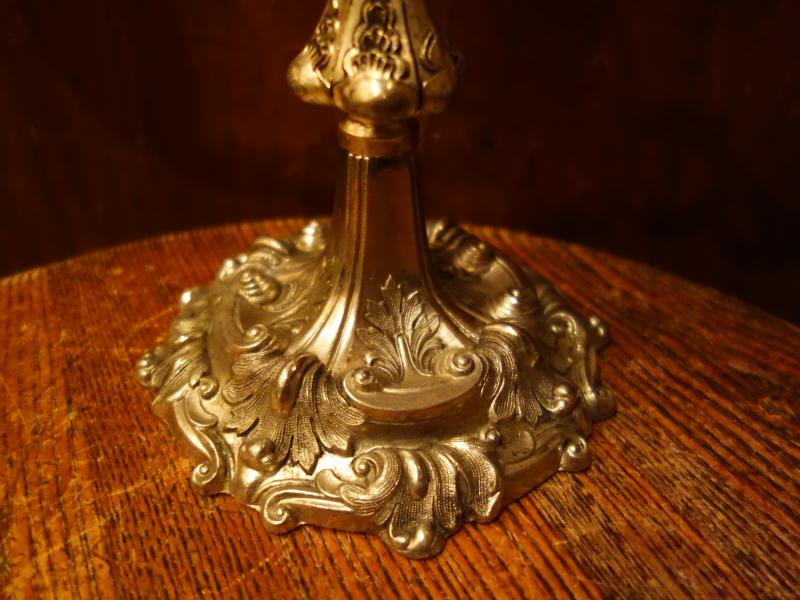 レトロシルバー系燭台 ビンテージキャンドルスタンド キャンドルホルダー LCM 7734(6)