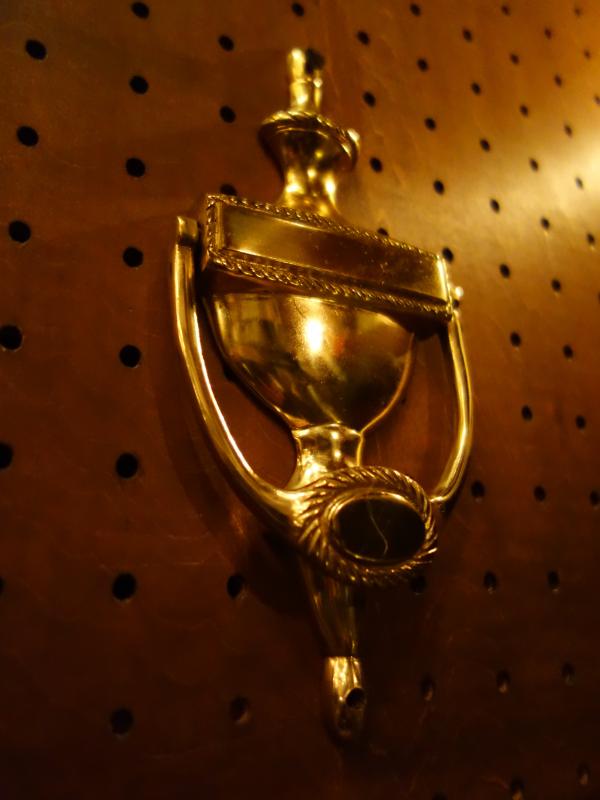 真鍮製ドアノッカー　LCM 7763（3）