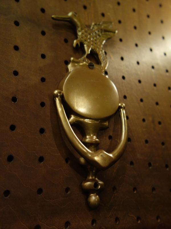 鳥モチーフのドアノッカー LCM 7766(4)