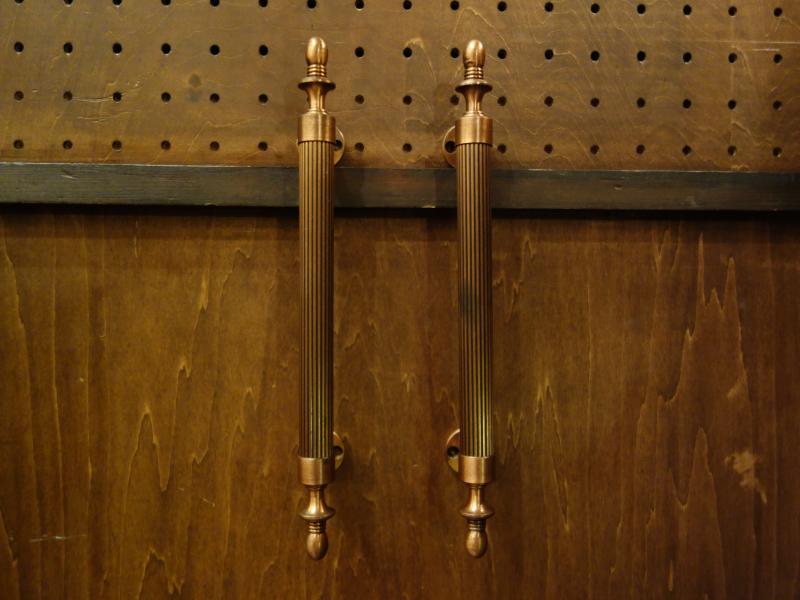 レトロ真鍮ドアハンドルペア LCM 7768(2)