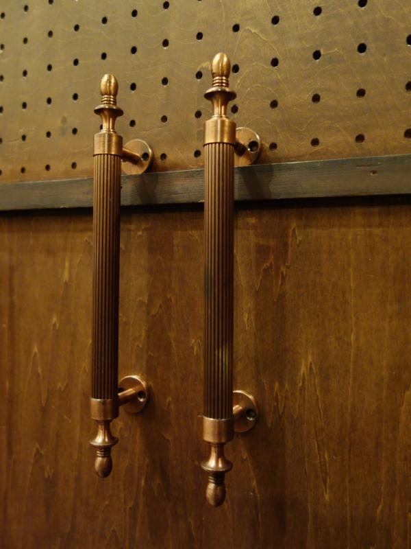 レトロ真鍮ドアハンドルペア LCM 7768(3)