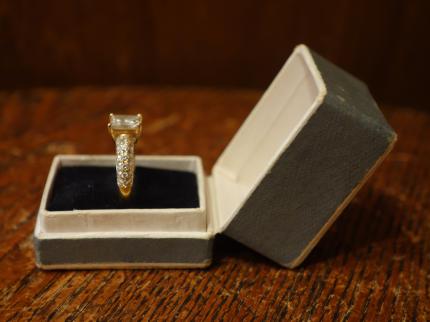 アンティークリングケース　指輪ケース　LCM 7770（C1）