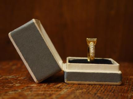 アンティークリングケース　指輪ケース　LCM 7770（C2）