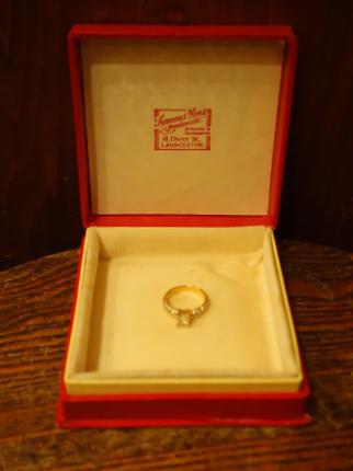 赤ジュエリーケース　宝石ケース　LCM 7771（C1）