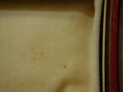 赤ジュエリーケース　宝石ケース　LCM 7771（C3）