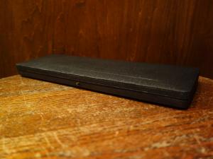 English black necklace display case