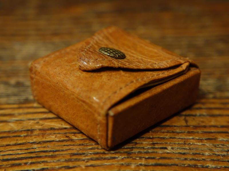 English leather ring case