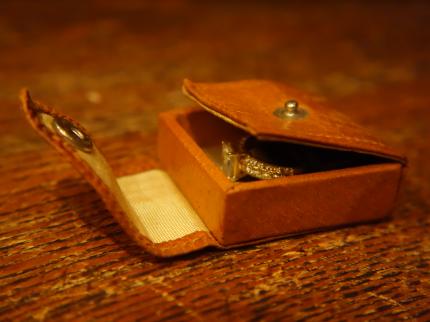 レザーリングケース　指輪収納ケース　LCM 7774（C1）