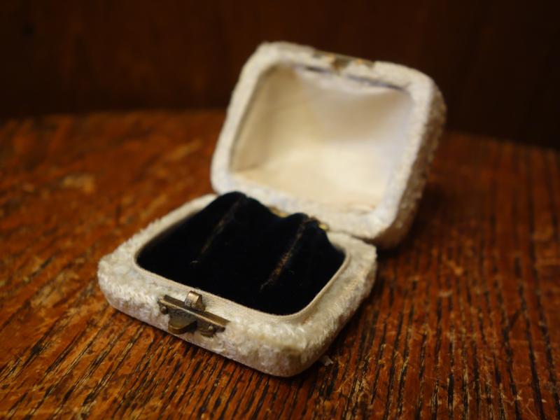 アンティーク白系ジュエリーケース 宝石ケース LCM 7775(2)