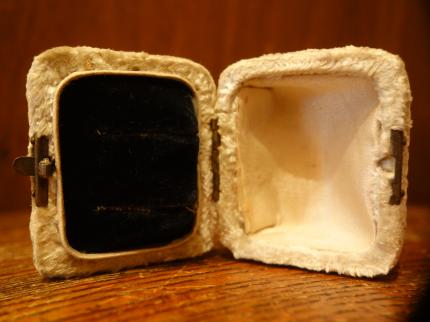 アンティーク白系ジュエリーケース　宝石ケース　LCM 7775（C3）