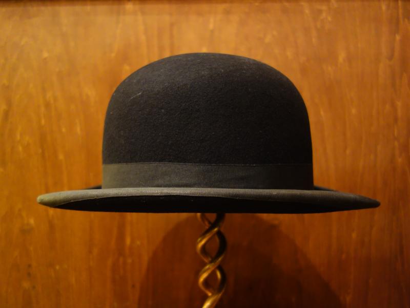 ビンテージボウラーハット黒 LCM 7727(4)