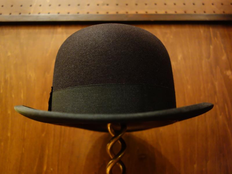 ビンテージボウラーハット 黒 LCM 7728(3)