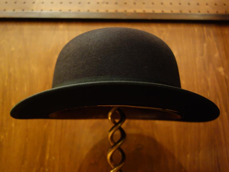 ビンテージボウラーハット 黒 LCM 7728(4)