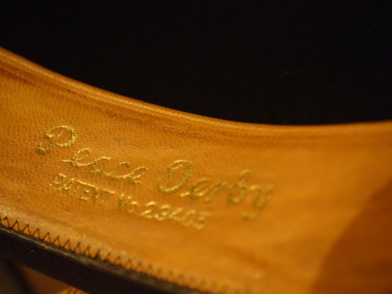 ビンテージボウラーハット黒　LCM 7729（3）