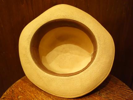 ビンテージパナマハット　パナマ帽　LCM 7732（C1）