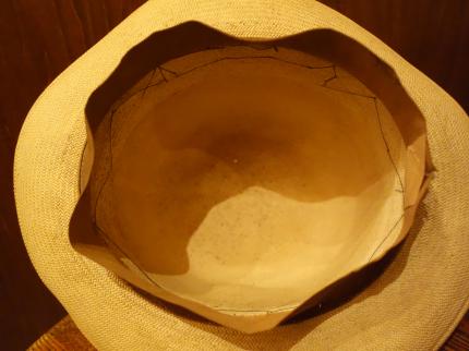 ビンテージパナマハット　パナマ帽　LCM 7732（C2）