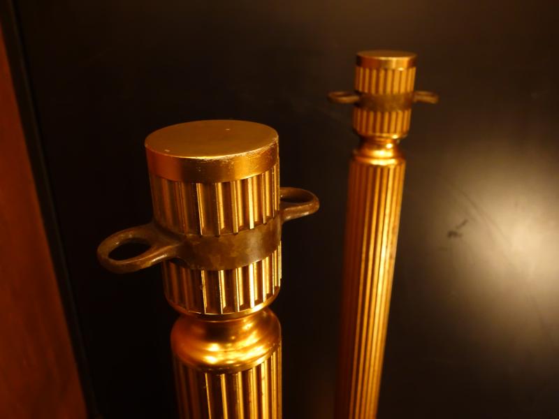 レトロ真鍮ポールパーテーション　LCM 7741（6）