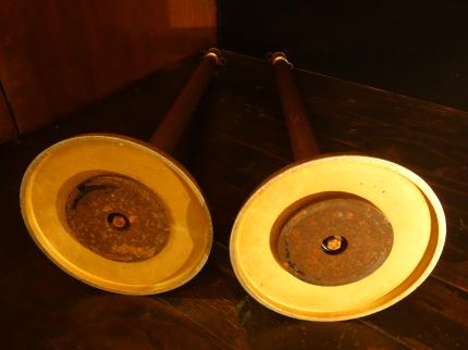 レトロ真鍮ポールパーテーション　LCM 7741（C1）