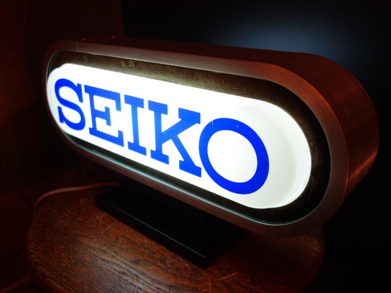 レトロSEIKO看板ライト　LCM 7743（4）