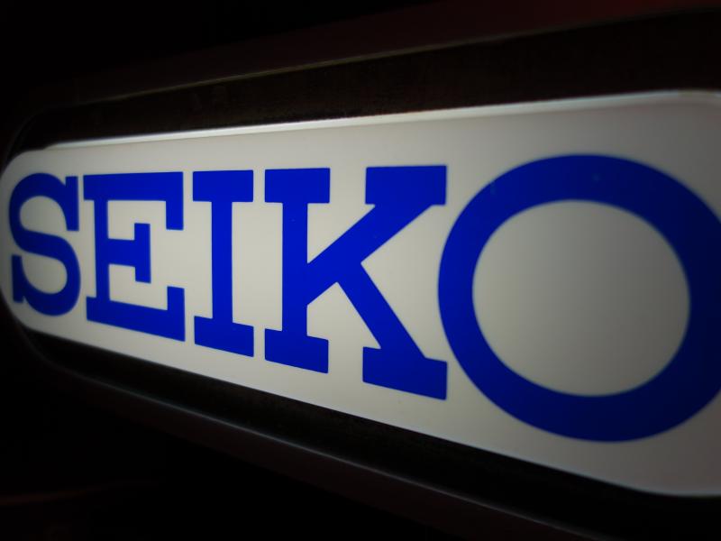 レトロSEIKO看板ライト　LCM 7743（5）