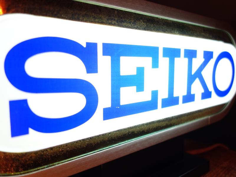 レトロSEIKO看板ライト　LCM 7743（6）