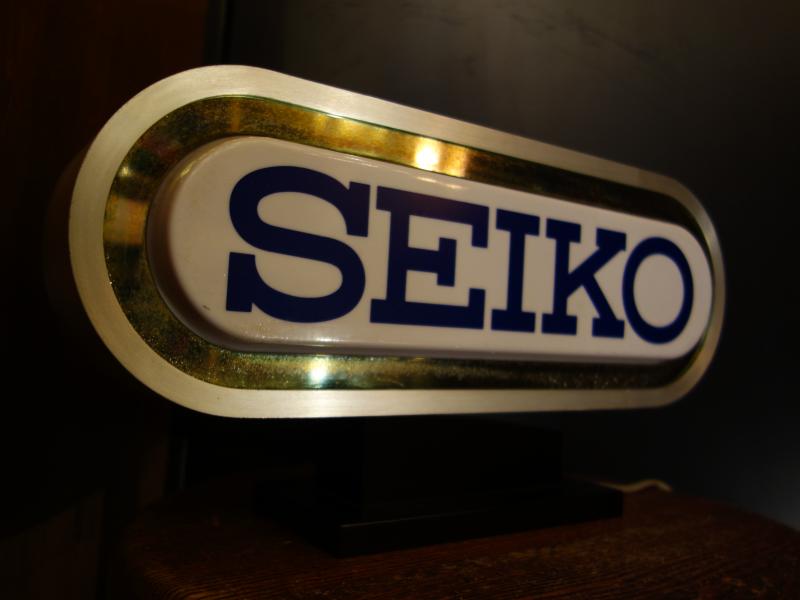 レトロSEIKO看板ライト　LCM 7743（7）
