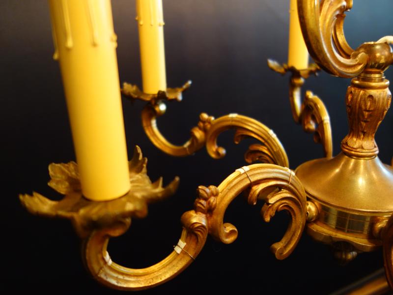 フランス製真鍮シャンデリア　ケージ型　LCH 1252（6）