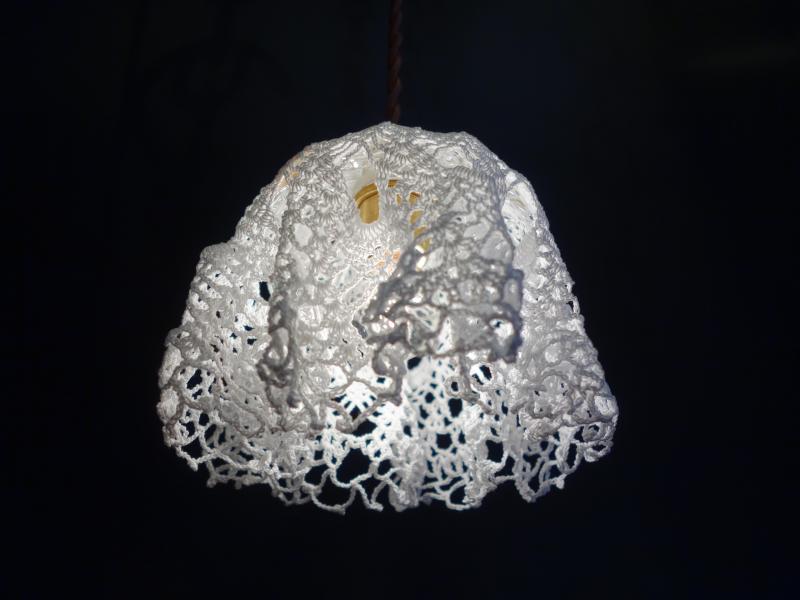 レースドイリーコードペンダントライト　LCH 1255（2）