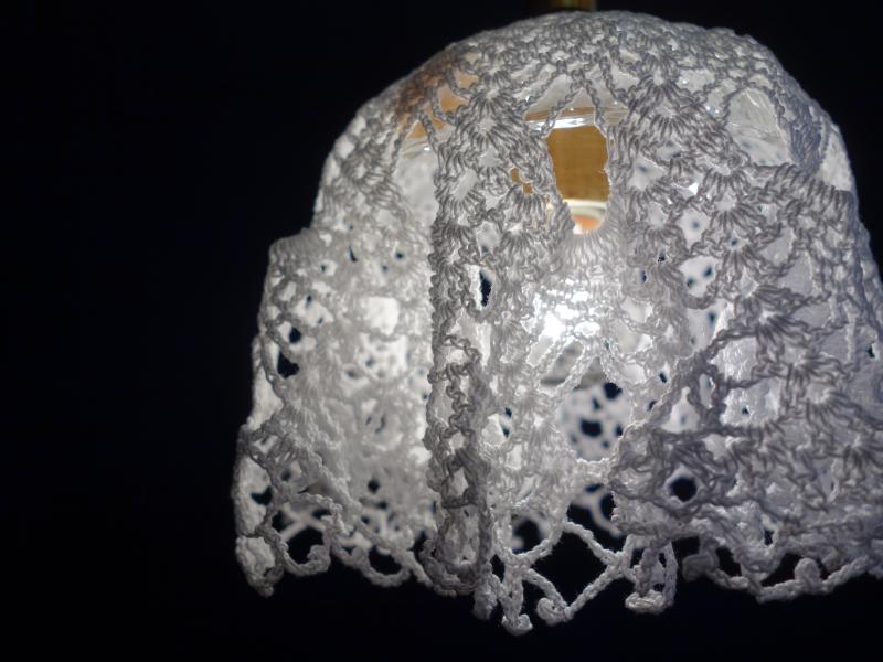 レースドイリーコードペンダントライト　LCH 1255（4）