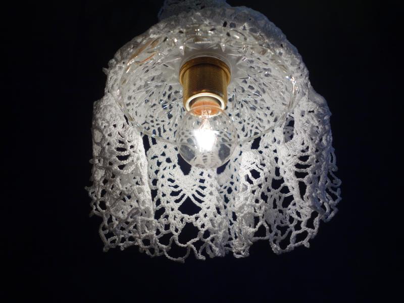 レースドイリーコードペンダントライト　LCH 1255（5）