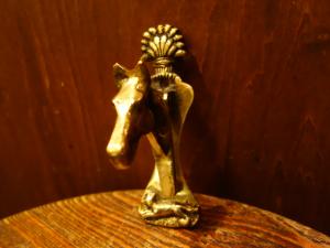 brass horse door knocker