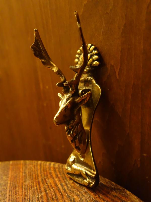 鹿のドアノッカー　LCM 7785（2）