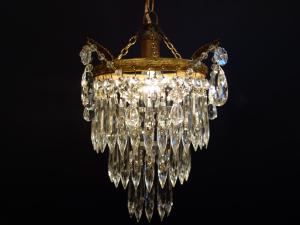 French brass arrow cake chandelier 1灯