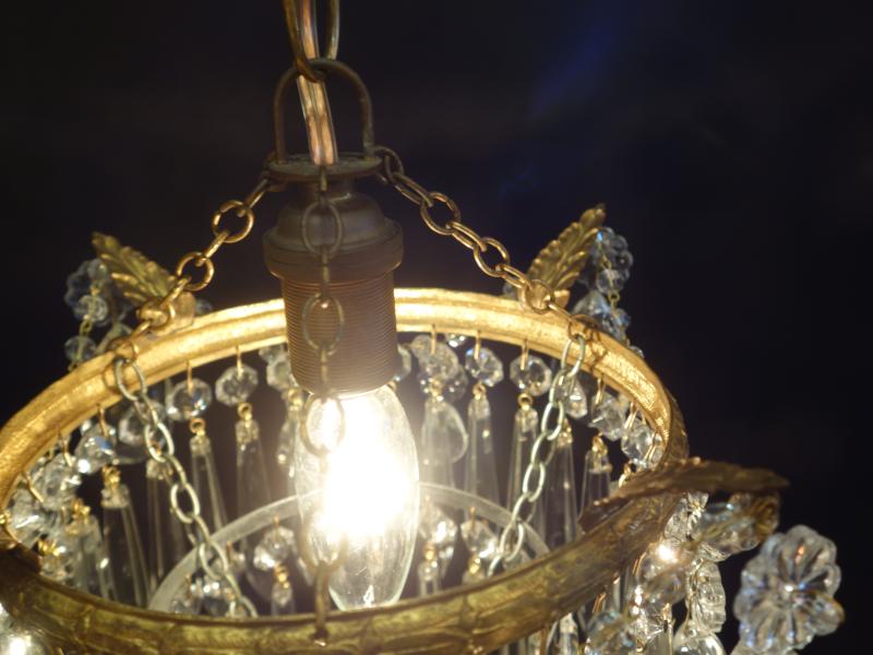 フレンチ小ぶりシャンデリア　BCH 0161（3）