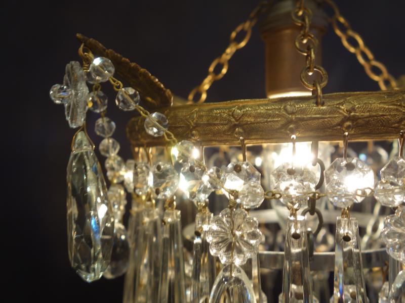 フレンチ小ぶりシャンデリア　BCH 0161（4）