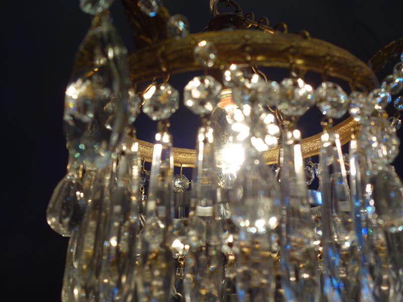 フレンチ小ぶりシャンデリア　BCH 0161（6）