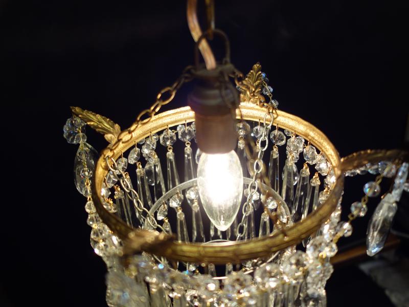 フレンチ小ぶりシャンデリア　BCH 0161（7）