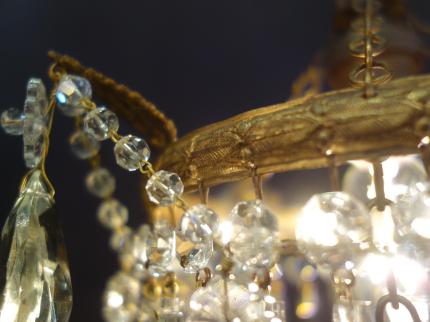 フレンチ小ぶりシャンデリア　BCH 0161（C2）