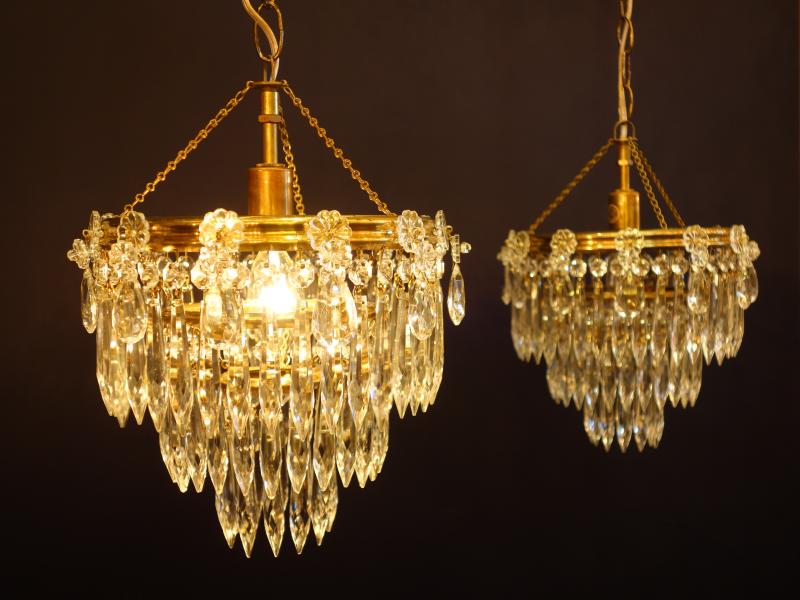 French brass arrow cake chandelier 1灯