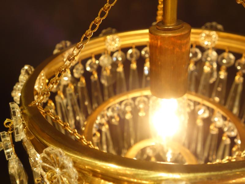 フレンチ小ぶりシャンデリア　BCH 0162（3）