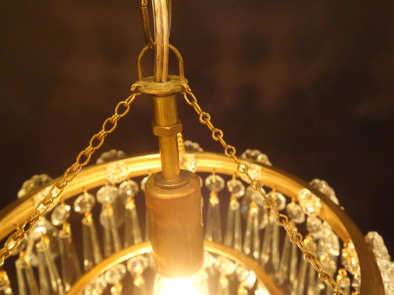 フレンチ小ぶりシャンデリア　BCH 0162（4）