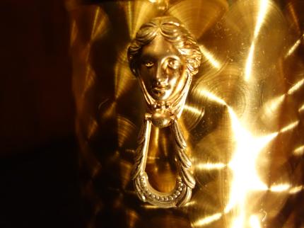 レトロゴールド系傘立て　猫脚傘立て　LCM 7786（C1）