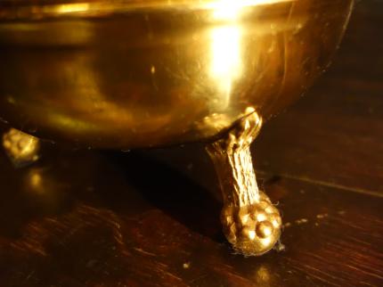 レトロゴールド系傘立て　猫脚傘立て　LCM 7786（C2）